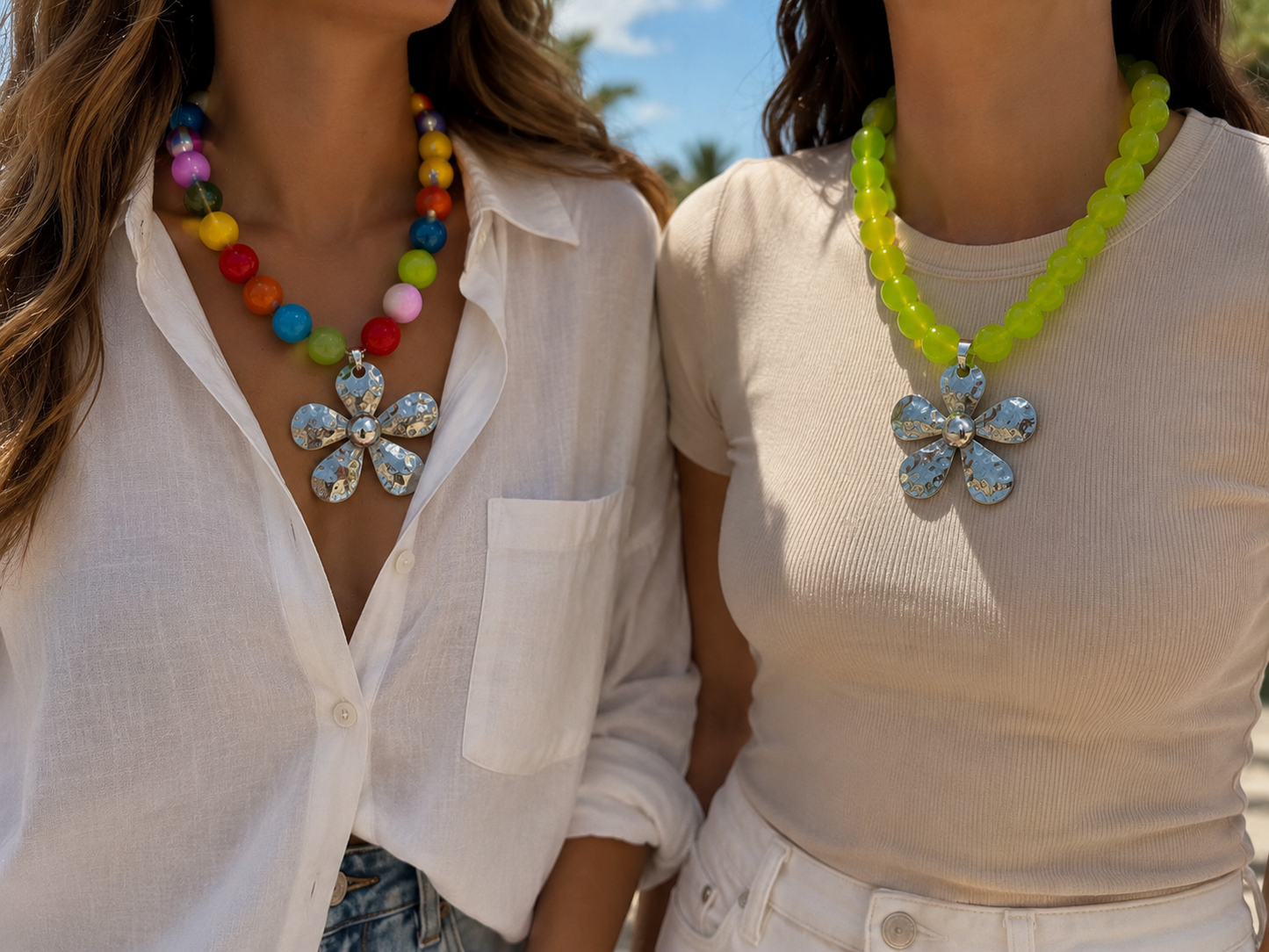 Candy Bloom Maxi Necklace